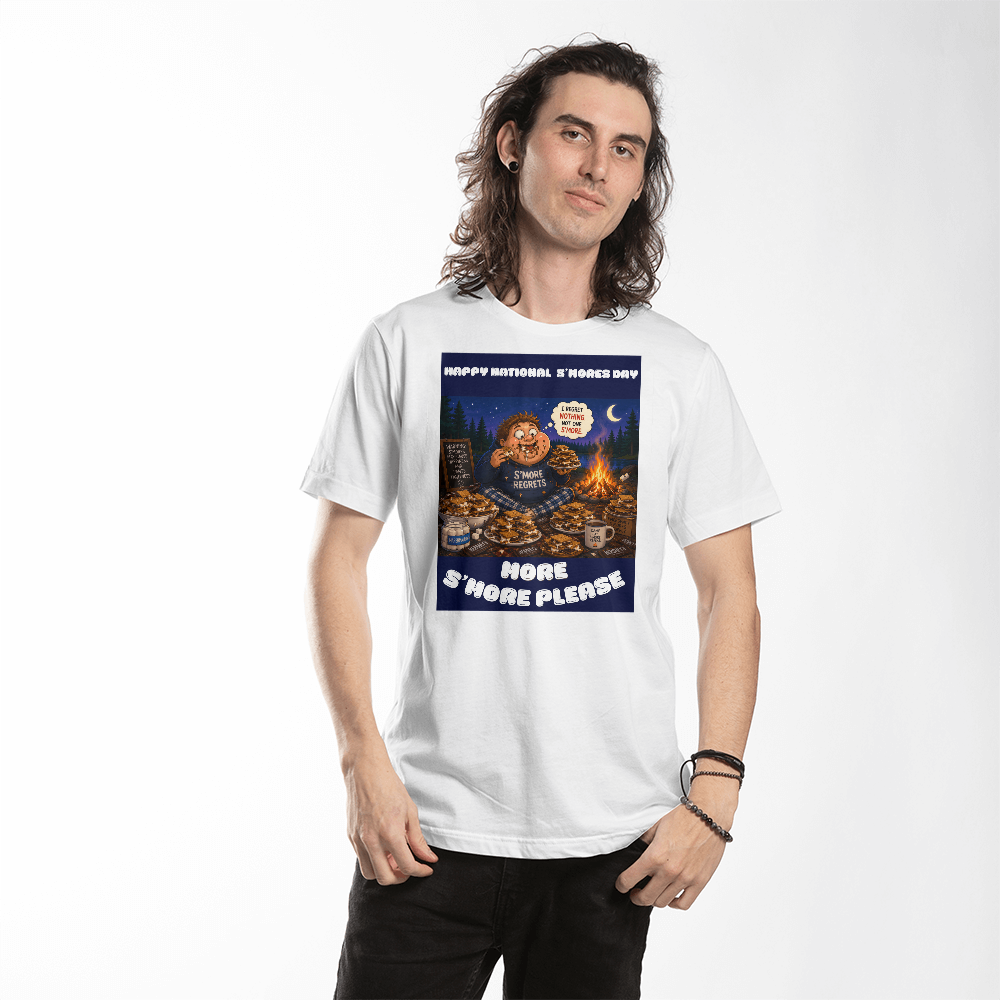 NATIONAL S'MORES DAY T-SHIRT