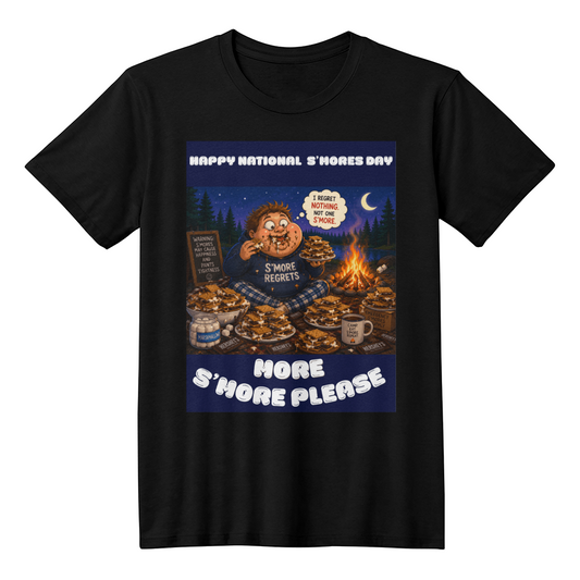 NATIONAL S'MORES DAY T-SHIRT